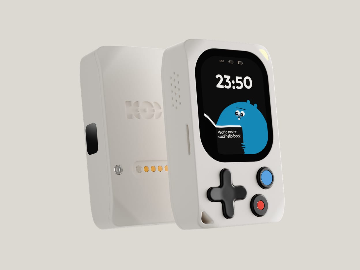 Kode Dot, a pocket device for makers