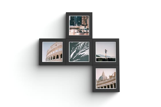 Magnaframe: Magnetic picture frames that snap together. Engineering.
